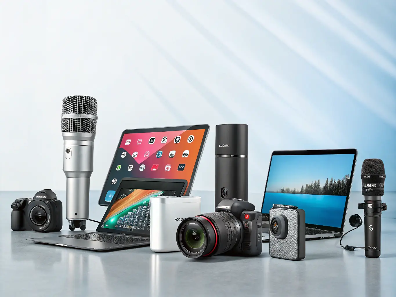 A vibrant image showcasing various tech gadgets, tools, and office supplies, representing the diverse categories of how-to tutorials available on the website.